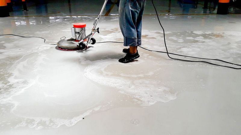 石材清洗起泡有什么原因,如何處理?